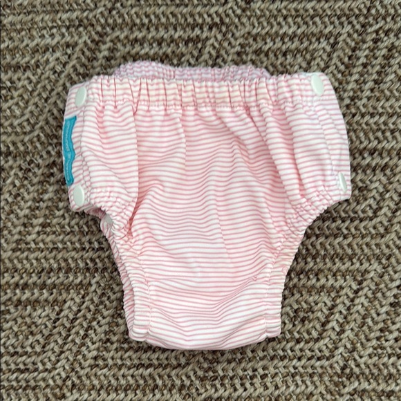 Pink Striped Kids Swim Diaper 14-20 lbs - Picture 1 of 4